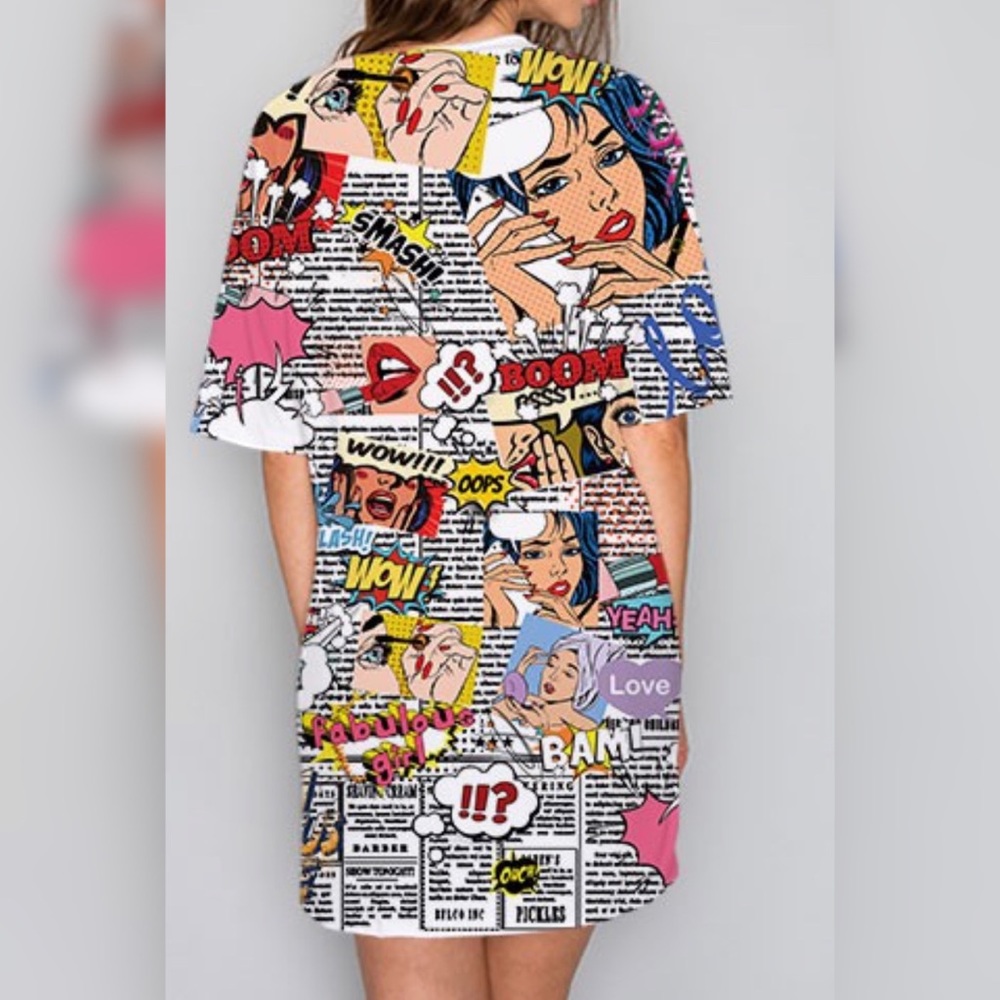 Bazooka Shirt Dress - Picture 3 of 3